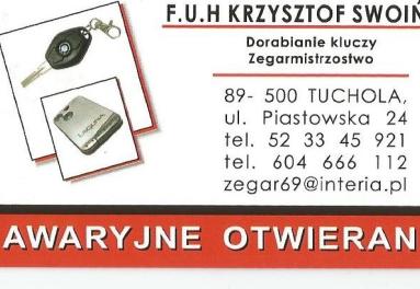 Awaryjne otwieranie samochodów - Krzysztof Swoiński