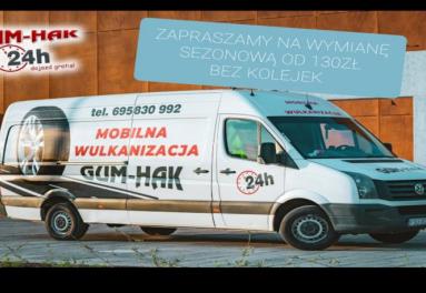 Wulkanizacja mobilna 24h GumHak - Niemcy