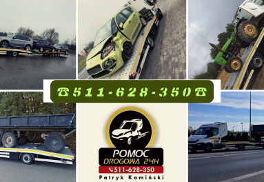 POMOC DROGOWA 24H/7 USŁUGI TRANSPORTOWE PATRYK KAMIŃSKI