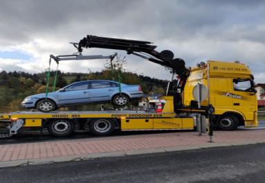 Pomoc drogowa TIR, samochody ciężarowe, transport maszyn - Pasiut