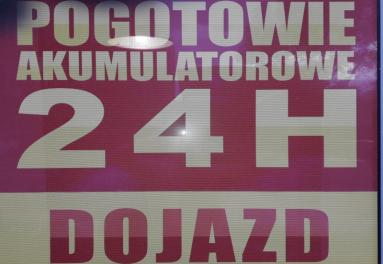 Awaryjne odpalanie, uruchamiania samochodu pojazdu auta, Pogotowie akumulatorowe