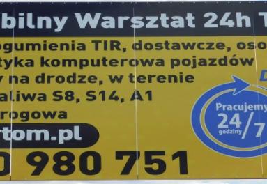 Mobilny Warsztat 24h TIRTOM - wulkanizacja mobilna